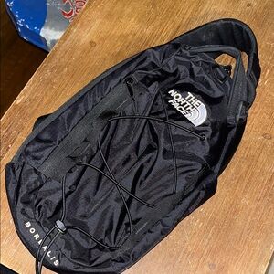 The North Face Black Borealis Sling Backpack-New Without Tags